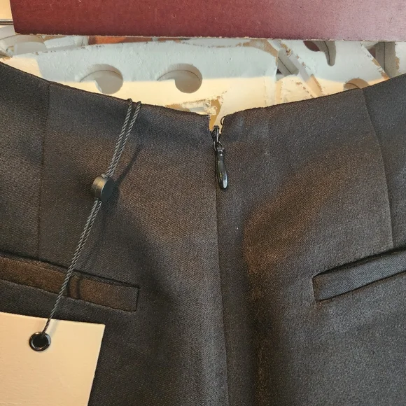 BEC+BRIDGE ANGELICA BODICE WIDE LEG BLACK PANTS HIGH WAIST NWT SIZE 2 - Picture 11 of 16